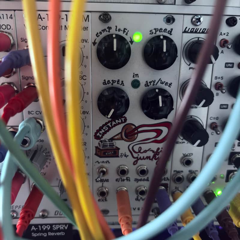 Zvex Instant Lo-Fi Junky Eurorack Module 2010s - Graphic image 1