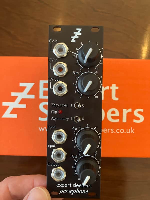 Expert Sleepers Persephone VCA / Overdrive Eurorack Synth Module 2021 - Present - Black image 1