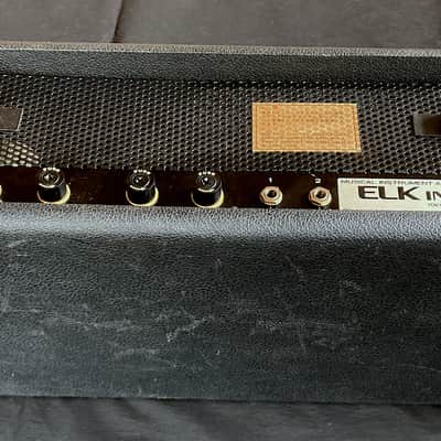 ELK VIKING 53 AMP HEAD VINTAGE MIJ 1970s *COOL TREMOLO!* ***AUGUST AMP CLEARANCE SALE*** image 10