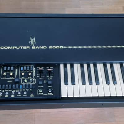 CRB  Computer Band 2000 groovebox synthesizer ultra rare prototype 1978? Black image 1