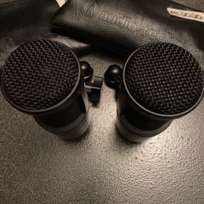 Pair of Audio-Technica AT2020 Large Diaphragm Cardioid Condenser Microphones image 4