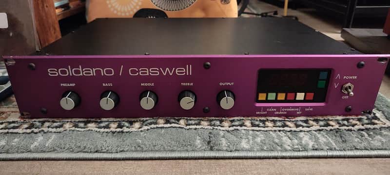 SOLDANO CASWELL X99 Preamp 1991 - SERIAL 002 image 1