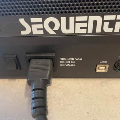 Sequential Prophet-6 Desktop 6-Voice Polyphonic Synthesizer 2018 - 2020 - Black with Wood Sides image 6