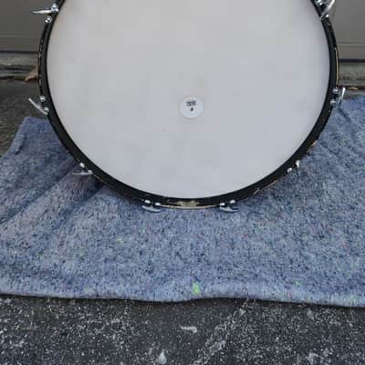 Ludwig 14x28 Virgin Bass Drum 1970's - Black Wrap image 6