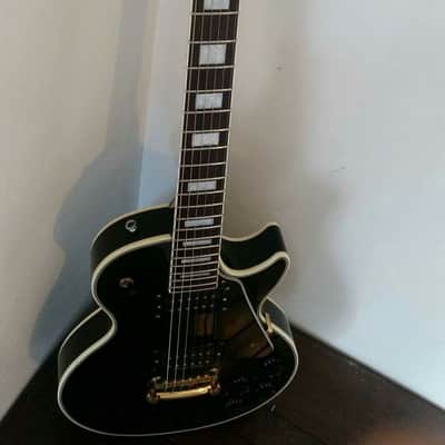 Epiphone Gibson Japan Les Paul Custom (JDM) LPC-80 1999 Black Gold image 6