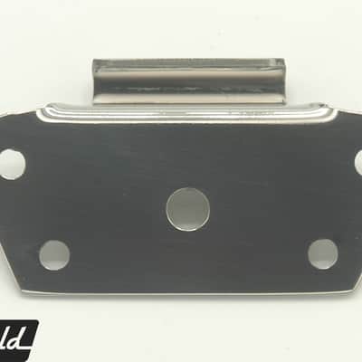 Adapter bracket to swap Rickenbacker trapeze tailpiece for R or harp image 1