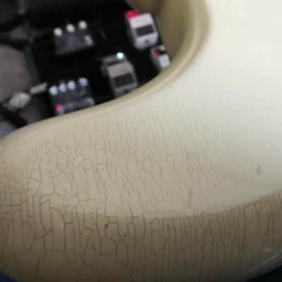 Epiphone Crestwood Custom 1964 - Polaris White ultra rare image 14