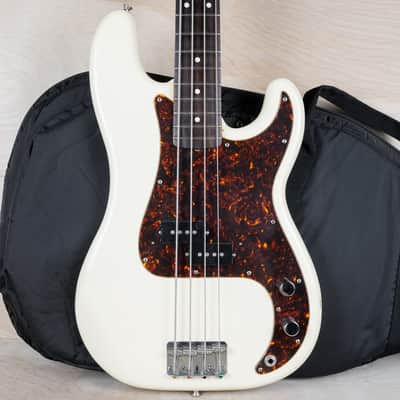 Fender PB-62 Precision Bass Reissue CIJ 2002 Vintage White Japan w/ Bag image 1