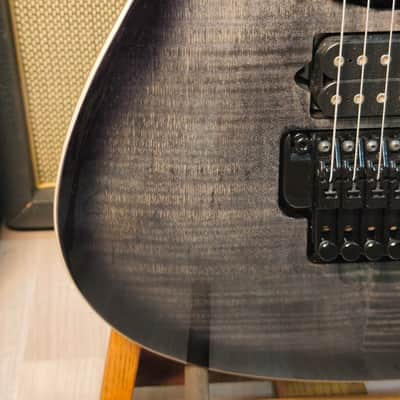 Ibanez KIKO10BP-TGB Premium Kiko Loureiro Signature with Rosewood Fretboard 2021 Transparent Gray Burst image 7