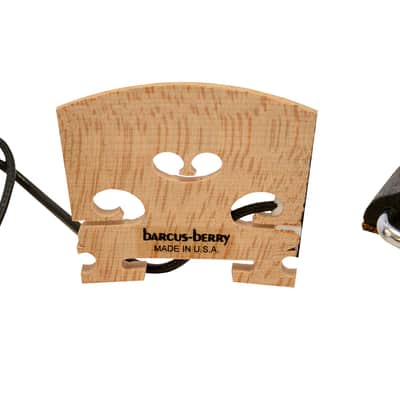 Barcus-Berry 1320 | Piezo Transducer Violin Pickup Bridge with 1/4" Jack. New with Full Warranty! image 1