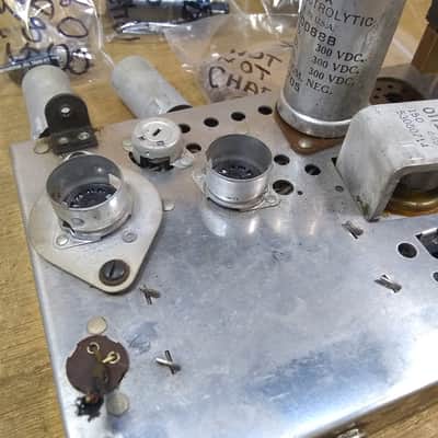 Silvertone 3070 R2R Power Amp Section w/ tubes and speaker 1954 image 6