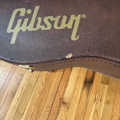 Gibson Dreadnought Original Hardshell Case 2010's - brown image 4