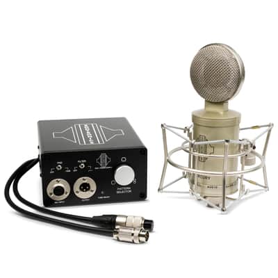 Sontronics STMERCURY-US Variable Pattern Valve Condenser Microphone w/Aluminum Flight case, Wooden Mic Box. Shockmount, Power Supply, Cable & Power Lead image 5