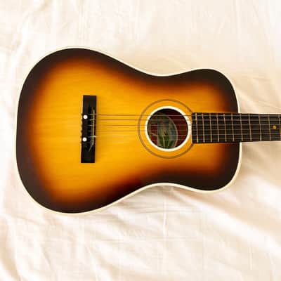 🎸 Vintage 1950s/60s Lark Toy Guitar – Shanghai, China – 19,5" Scale – Sunburst Finish image 6