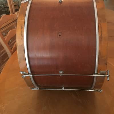 Ludwig Vintage Bass Drum 1950's - Mahogany image 2