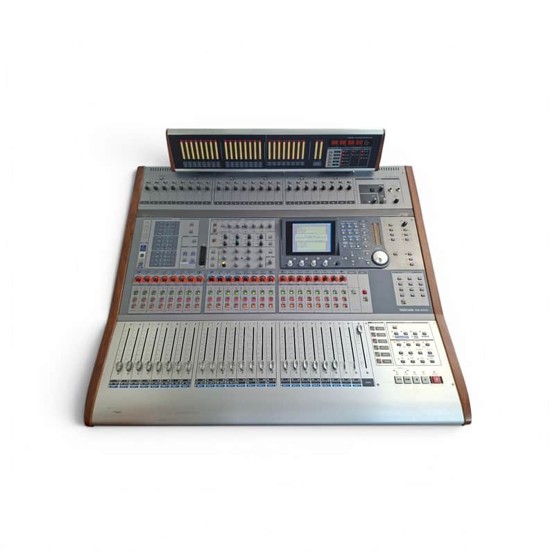 Tascam Dm-4800 studio desk with meter bridge image 1