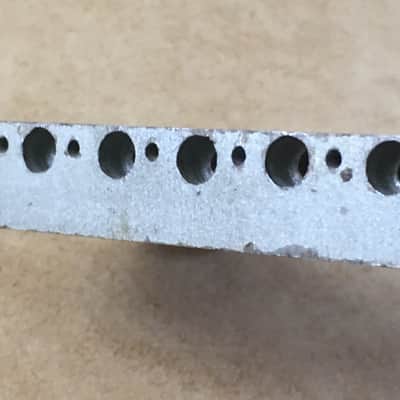 Vintage Fender Lefty Tremolo Fender Strat Block Natural Heavy Relic 56mm 2 3/16” image 18