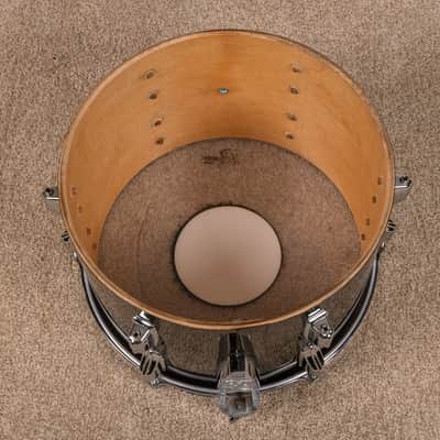 1980s Rogers XP-8 Jet Black Drum Pearl Drum Set 14x22 9x13 and 16x16 image 20