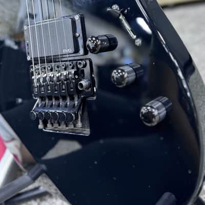 2008 ESP Standard Series KH-2 Kirk Hammett Signature Black MIJ w/ OHSC, All Original image 8