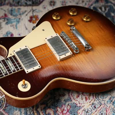2020 Gibson Custom Shop 59' Les Paul Ultra Heavy Aged Murphy Lab Kindred Burst image 14