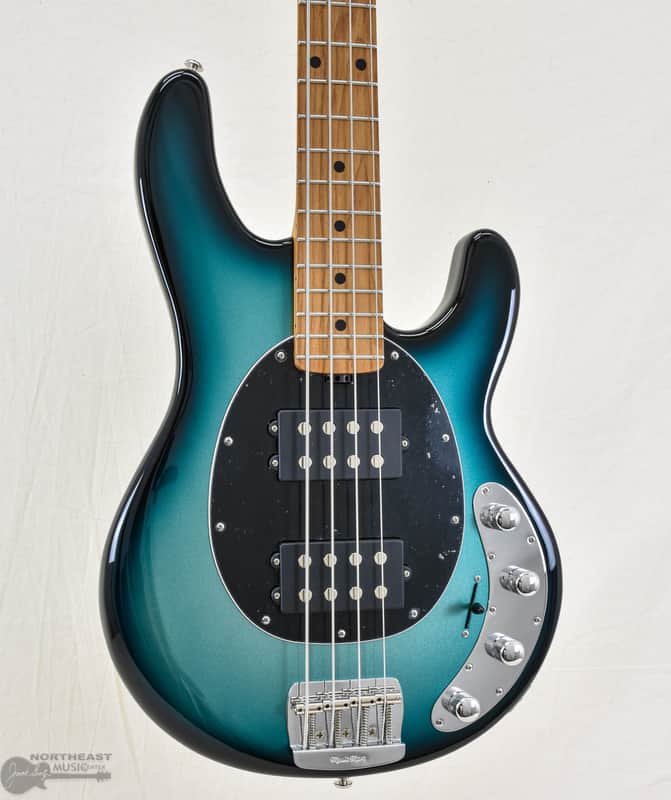 Ernie Ball Music-Man Stingray Special HH - Frost Green Pearl image 1
