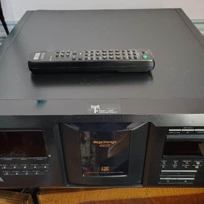 Immagine Sony CDP-CX455 400-CD player in very good condition with remote -5 2000's - 2