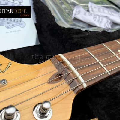 ♚ PRISTINE ♚2014 Fender American Standard Stratocaster HSS *USA♚BLACK♚Custom Shop PuPs image 7