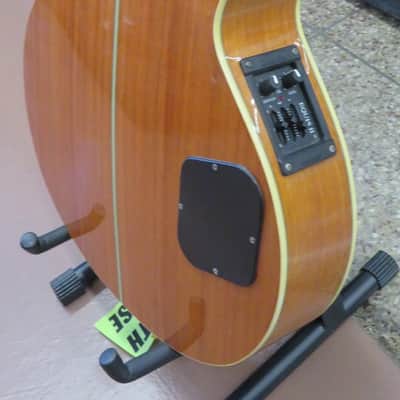 Washburn AB-20 1990s - Gloss Natural Wood With Washburn Case image 7