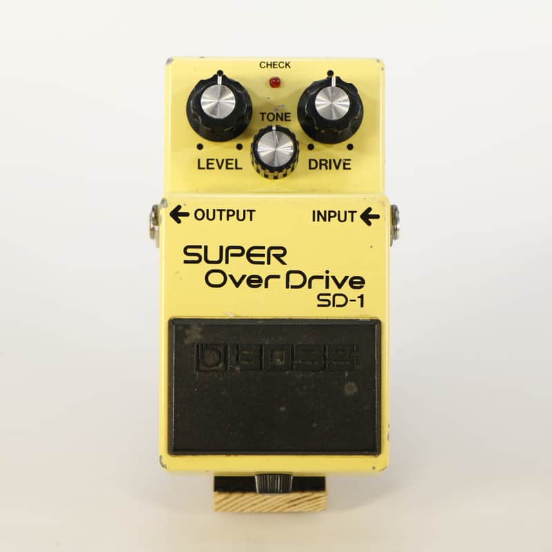 Boss SD-1 Super Overdrive (Black Label, Made in Taiwan) | Reverb