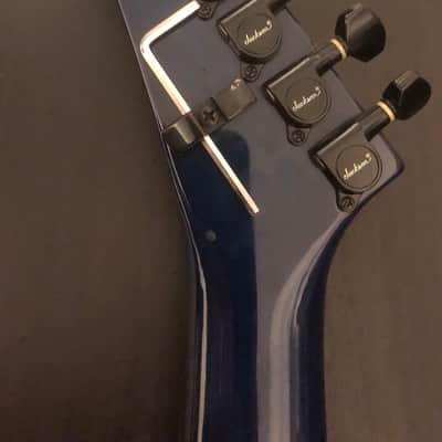 Jackson Soloist Archtop Pro 1990 Transparent blue image 12