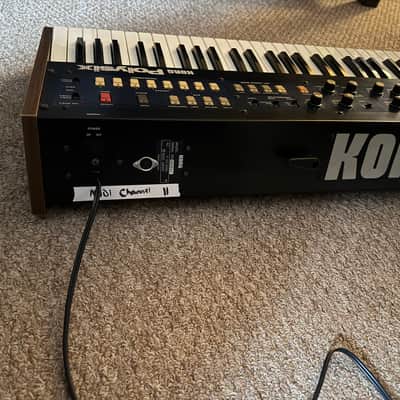 Korg PolySix 1980s - Navy Blue image 12