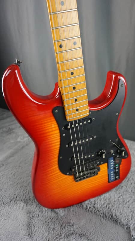 Casio PG-300 Refurbished MIDI Guitar 1980s - Red Burst image 1