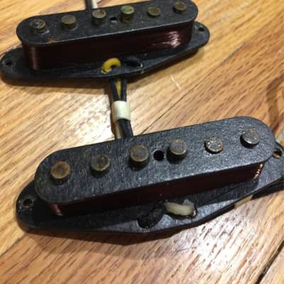RARE! Fender Custom Shop Hand Wound Texas Special Pickups from a 1961 Relic Stratocaster image 3