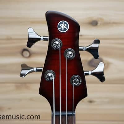 Yamaha TRBX604FM- Dark Red Burst image 11