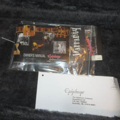 2005 Epiphone Firebird VII  Sunburst w/ Original Case and Paperwork image 10