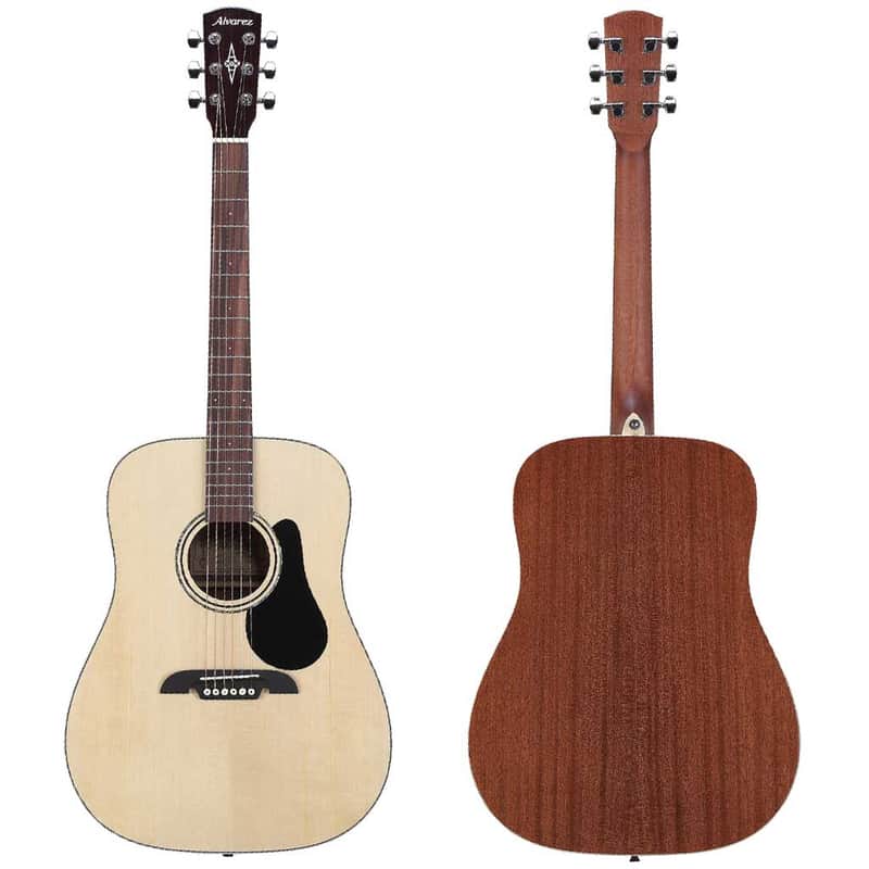 Alvarez RD26 Regent Dreadnought Acoustic Guitar w/Deluxe Gigbag Natural image 1