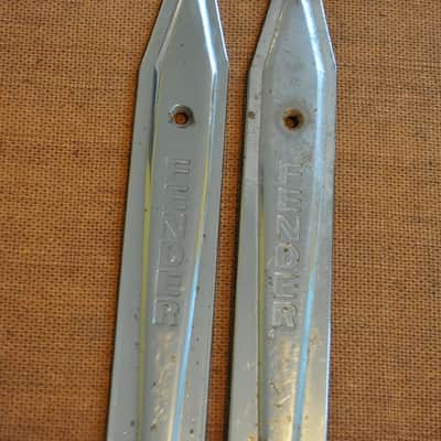 Fender 16" Tilt Back Legs Vintage Original Pat. Pend embossed on legs 1960's image 3