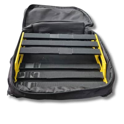 NuX NPB-L Bumblebee Large Pedal Board with Soft Case 2010s - Black / Yellow image 2