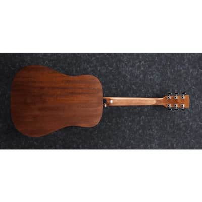 Ibanez AW54LOPN Left-Handed Dreadnought Acoustic Guitar - Open Pore Natural image 5