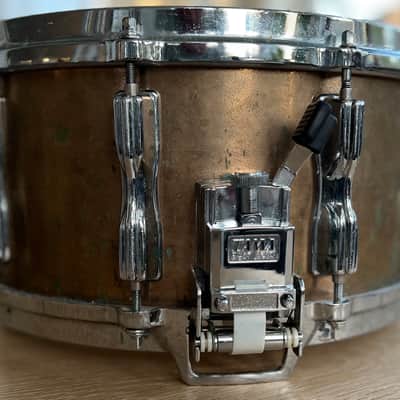 Tama BB-156 Mastercraft 6.5x14" Bell Brass Snare Drum 1981 - 1987 image 2