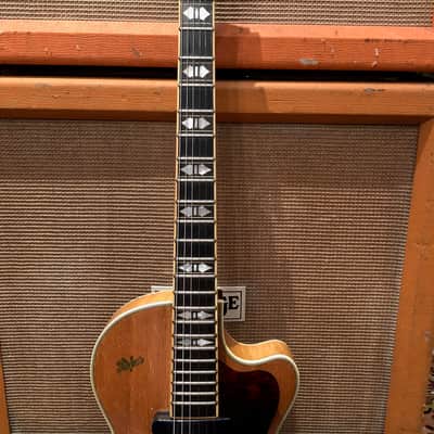 Vintage 1959 Hofner Club 60 Natural Blonde Electric Guitar w/ Bound Ebony Flame image 8