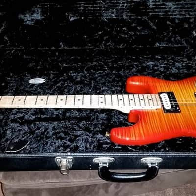 GMW Stratocaster 3-Tone Burst Flame Maple image 1