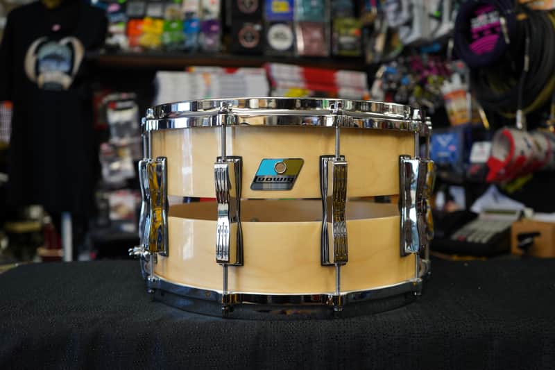 Ludwig USA Classic Maple Slotted Coliseum 8x14" Maple Snare Drum 2025 image 1
