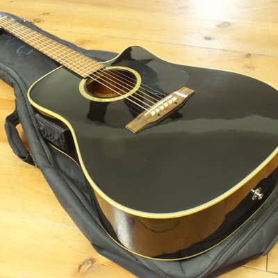 Takamine EG 531 SC Electric Acoustic Guitar - Black image 1
