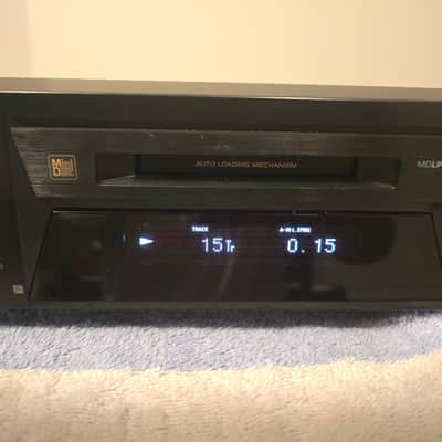 Sony MDS-JE470 minidisc player recorder deck Late 1990s - Black image 4