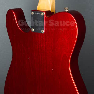 Fender Custom Shop Telecaster 63 Journeyman 2017 - Candy Apple Red (COD 2086UG) image 15