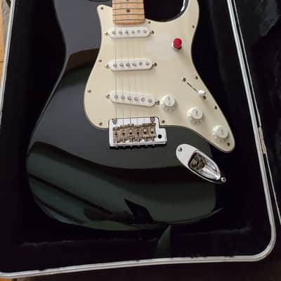 Fender American Standard Stratocaster with Maple Fretboard 2008 - 2016 - Black image 1