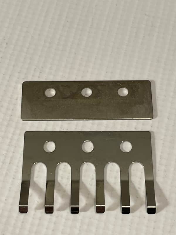 2000's Jackson Dinky Guitars JT-580LP Licensed Floyd Rose Tension Plate & Shim image 1
