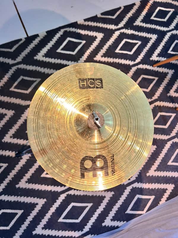 Meinl HCS 2018 Beginner Rock Cymbals Available Togethor or Seperatly- 13" High Hat / 15" Crash / 10" Splash image 1