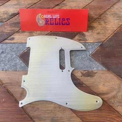 Real Life Relics Silver Anodized Pickguard For Fender® Telecaster® 8 Hole  [PGA2]